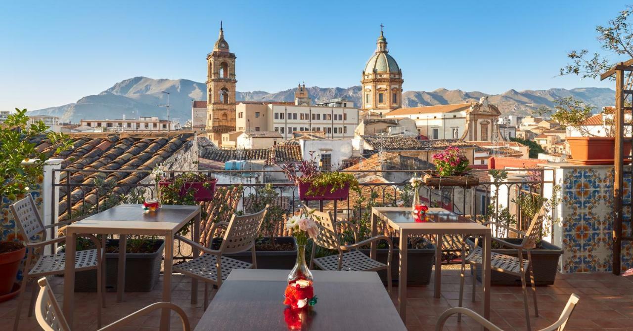 La Terrazza Sul Centro Bed & Breakfast Palermo Bagian luar foto