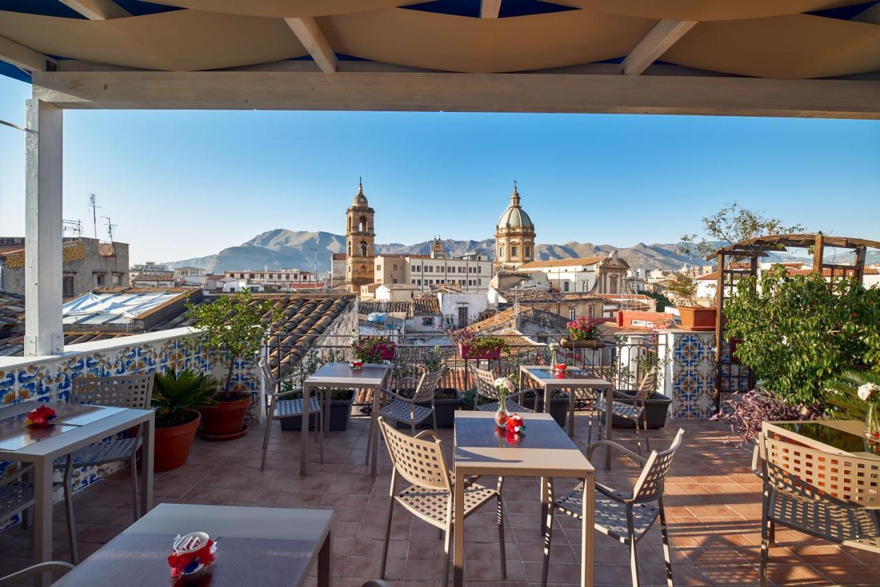 La Terrazza Sul Centro Bed & Breakfast Palermo Bagian luar foto