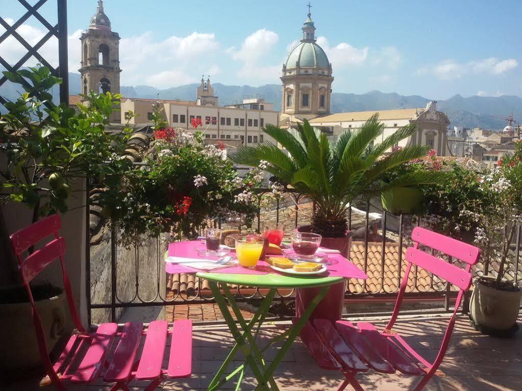 La Terrazza Sul Centro Bed & Breakfast Palermo Bagian luar foto